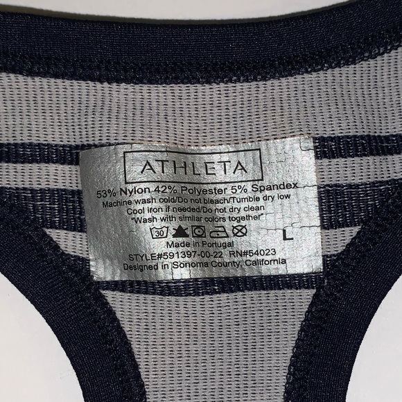 ATHLETA RACER BACK TANK TOP SIZE LARGE - Picture 3 of 4
